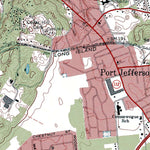 Western Michigan University NY-Port Jefferson: Authoritative US Topos 1967 digital map