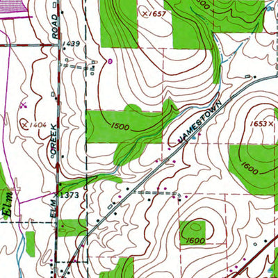 Western Michigan University NY-Randolph: Authoritative US Topos 1962 digital map