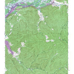 Western Michigan University NY-Red House: Authoritative US Topos 1962 digital map