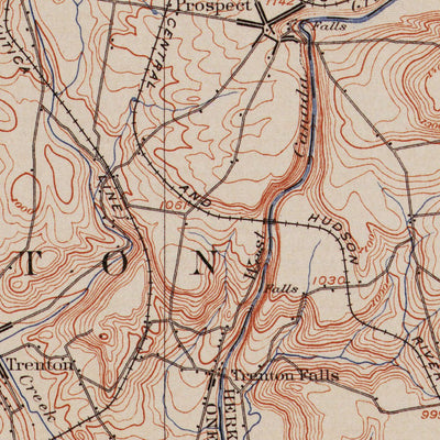 Western Michigan University NY-Remsen: Authoritative US Topos Historic 1900 digital map