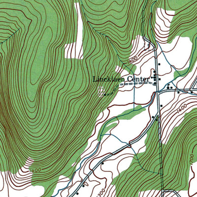 Western Michigan University NY-South Otselic: Authoritative US Topos 1943 digital map