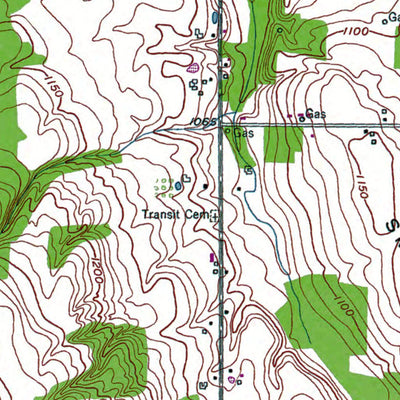 Western Michigan University NY-Stafford: Authoritative US Topos 1950 digital map