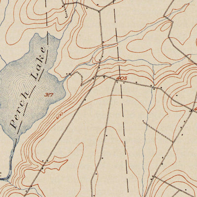Western Michigan University NY-Theresa: Authoritative US Topos Historic 1903 digital map
