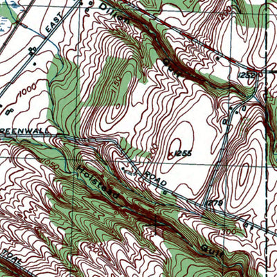 Western Michigan University NY-Wyoming: Authoritative US Topos 1951 digital map
