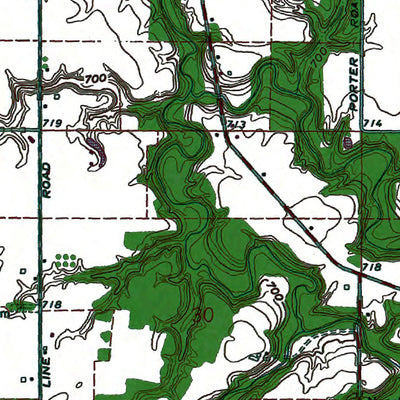 Western Michigan University OH-Ayersville: Authoritative US Topos 1973 digital map