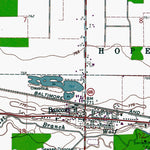 Western Michigan University OH-Bascom: Authoritative US Topos 1960 digital map