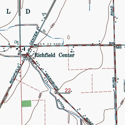 Western Michigan University OH-Berkey: Authoritative US Topos 1966 digital map