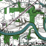 Western Michigan University OH-Defiance West: Authoritative US Topos 1971 digital map