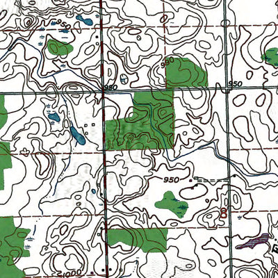 Western Michigan University OH-IN-Edon: Authoritative US Topos 1994 digital map