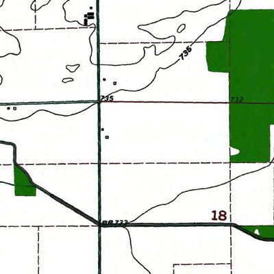 Western Michigan University OH-Mark Center: Authoritative US Topos 1973 digital map