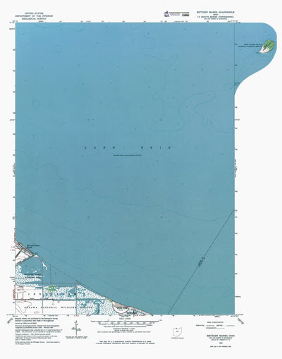 Western Michigan University OH-Metzger Marsh: Authoritative US Topos 1964 digital map