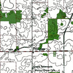 Western Michigan University OH-MI-Alvordton: Authoritative US Topos 1973 digital map