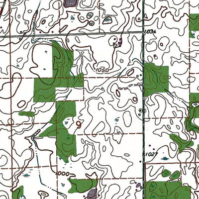 Western Michigan University OH-MI-IN-Clear Lake: Authoritative US Topos 1992 digital map