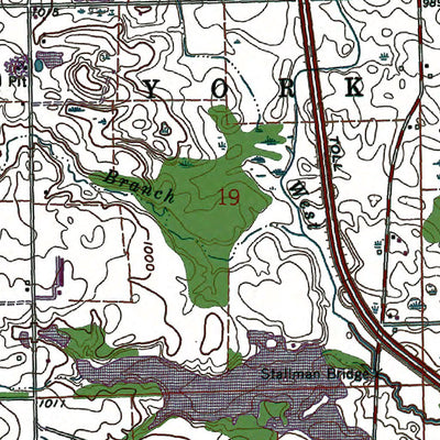 Western Michigan University OH-MI-IN-Clear Lake: Authoritative US Topos 1992 digital map