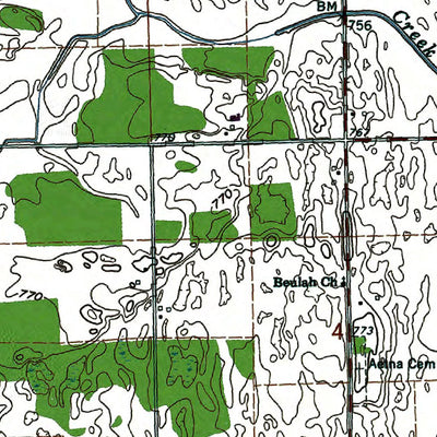 Western Michigan University OH-MI-Lyons: Authoritative US Topos 1971 digital map