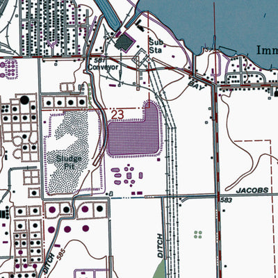 Western Michigan University OH-Oregon: Authoritative US Topos 1965 digital map