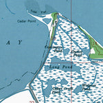Western Michigan University OH-Reno Beach: Authoritative US Topos 1967 digital map