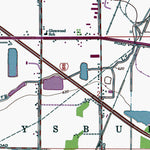 Western Michigan University OH-Rossford: Authoritative US Topos 1965 digital map