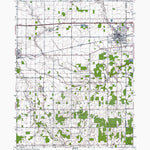 Western Michigan University OH-Swanton: Authoritative US Topos 1960 digital map
