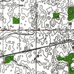 Western Michigan University OH-Wauseon: Authoritative US Topos 1971 digital map
