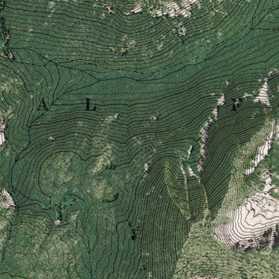 Western Michigan University OR-ANTHONY LAKES: GeoChange 1971-2012 digital map