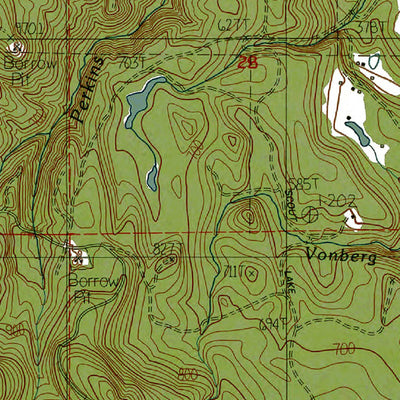 Western Michigan University OR-Clatskanie: Authoritative US Topos 1985 digital map