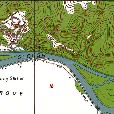 Western Michigan University OR-Coal Creek: Authoritative US Topos 1985 digital map