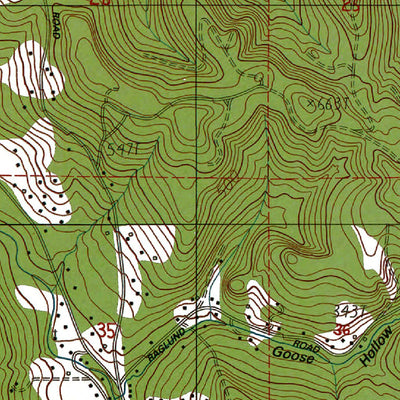 Western Michigan University OR-Coal Creek: Authoritative US Topos 1985 digital map