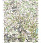 Western Michigan University PA-DE-Kennett Square: Authoritative US Topos 1993 digital map