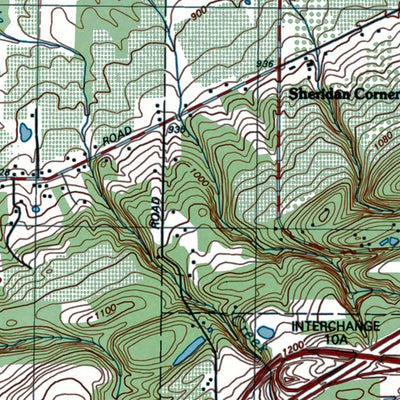 Western Michigan University PA-Harborcreek: Authoritative US Topos 1996 digital map