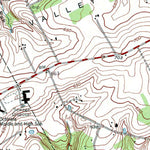 Western Michigan University PA-Parkesburg: Authoritative US Topos 1953 digital map