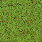 Western Michigan University WA-Ashford: Authoritative US Topos 1987 digital map