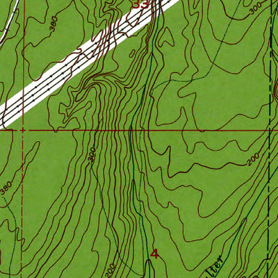Western Michigan University WA-Belfair: Authoritative US Topos 1953 digital map