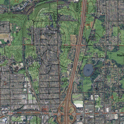 Western Michigan University WA-Bellevue North West: GeoChange 1977-2011 digital map