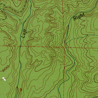 Western Michigan University WA-Blue Mountain: Authoritative US Topos 1986 digital map