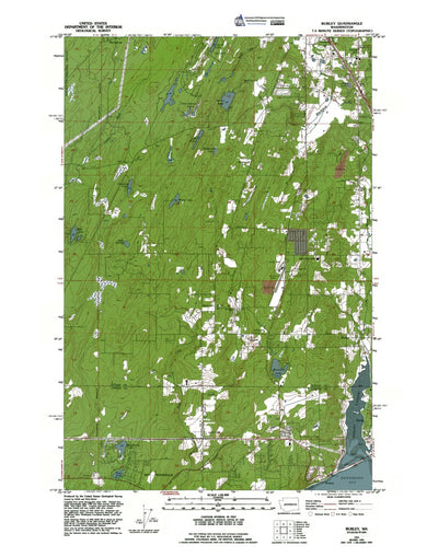 Western Michigan University WA-Burley: Authoritative US Topos 1953 digital map