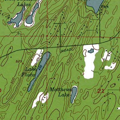 Western Michigan University WA-Burley: Authoritative US Topos 1953 digital map