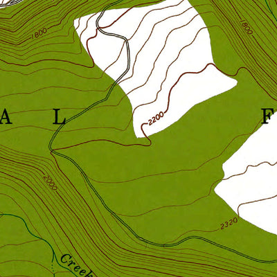Western Michigan University WA-Burnt Peak: Authoritative US Topos 1965 digital map