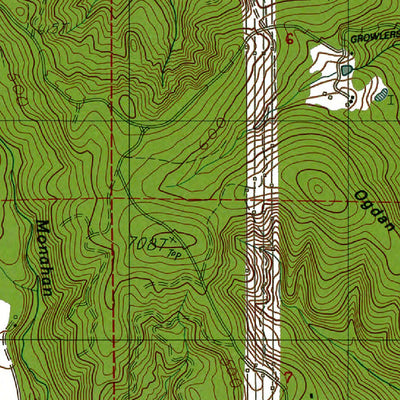 Western Michigan University WA-Castle Rock: Authoritative US Topos 1984 digital map