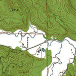 Western Michigan University WA-Cedarville: Authoritative US Topos 1986 digital map