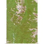Western Michigan University WA-Davis Peak: Authoritative US Topos 1989 digital map