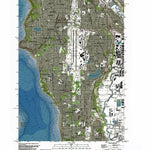 Western Michigan University WA-Des Moines: Authoritative US Topos 1949 digital map
