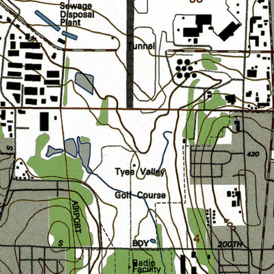 Western Michigan University WA-Des Moines: Authoritative US Topos 1949 digital map