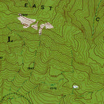 Western Michigan University WA-East Canyon Ridge: Authoritative US Topos 1970 digital map