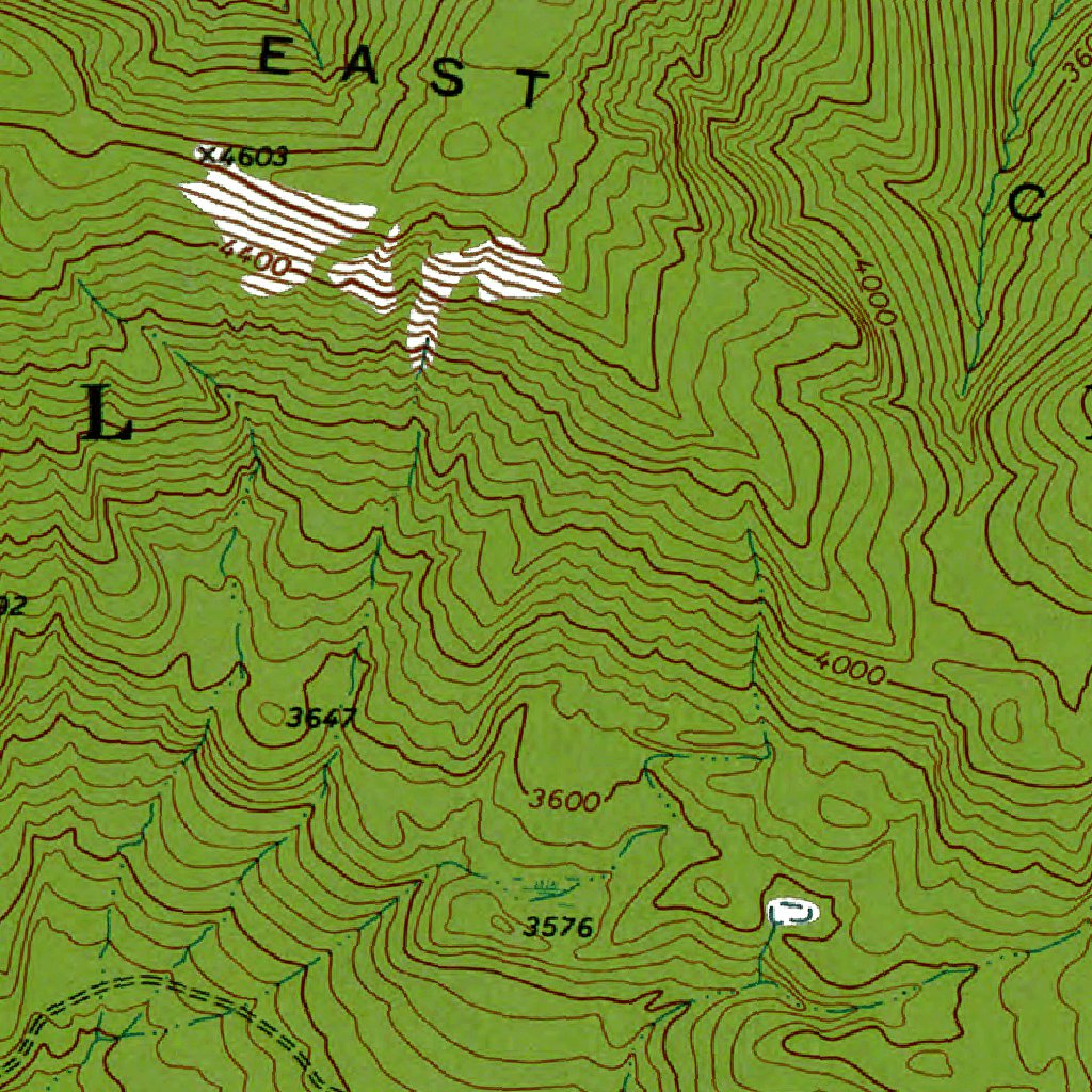 WA-East Canyon Ridge: Authoritative US Topos 1970 Map by Western ...