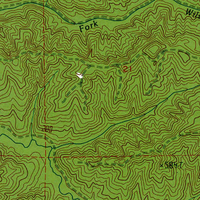 Western Michigan University WA-East of Raymond: Authoritative US Topos 1986 digital map