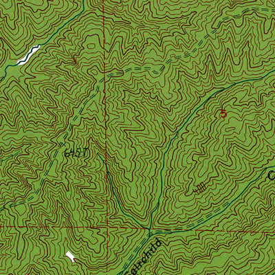 Western Michigan University WA-East of Raymond: Authoritative US Topos 1986 digital map