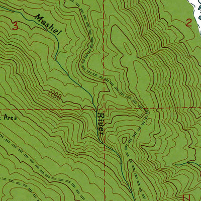 Western Michigan University WA-Elbe: Authoritative US Topos 1987 digital map