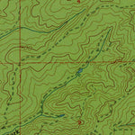 Western Michigan University WA-Elkhorn Creek: Authoritative US Topos 1986 digital map