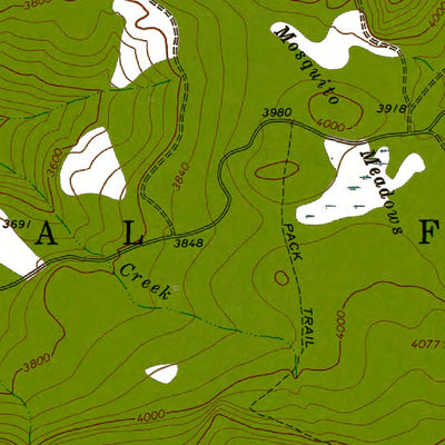Western Michigan University WA-French Butte: Authoritative US Topos 1965 digital map